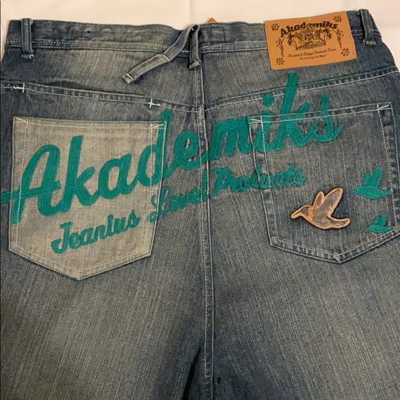 Akademiks Jean Shorts - Picture 2 of 2